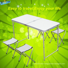 Protable Type Outdoor Folding Table with Chair